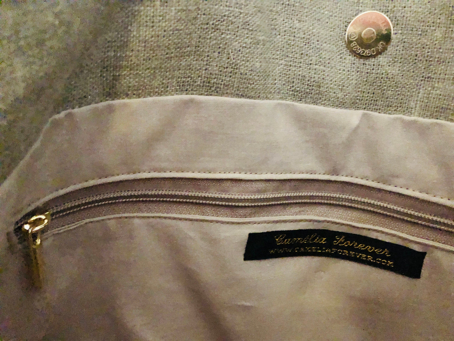 Sac cabas été, sac plage en lin souple naturel, tote paillettes rose